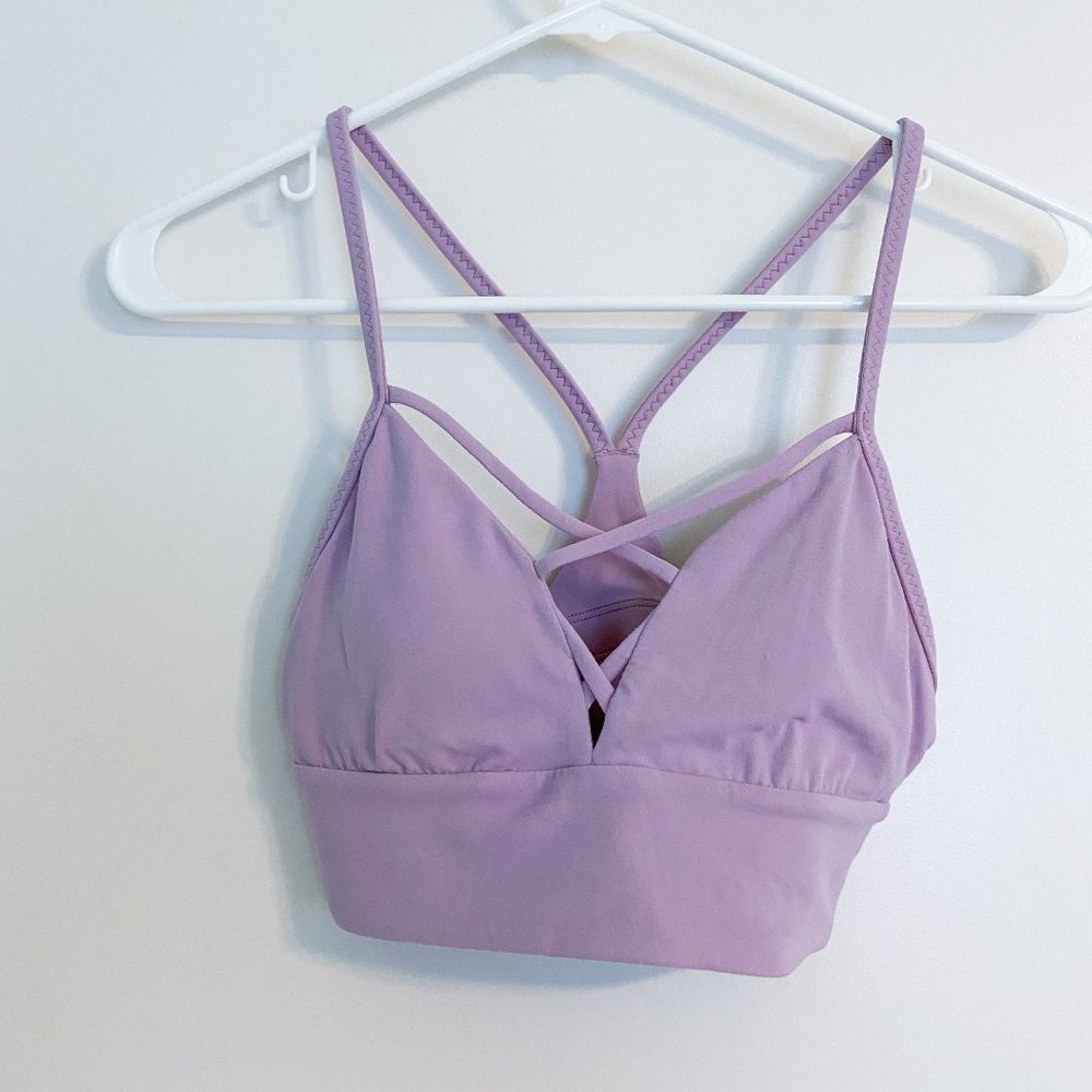 Purple Lululemon Sports Bra